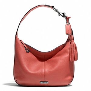 Coach Avery leather hobo bag